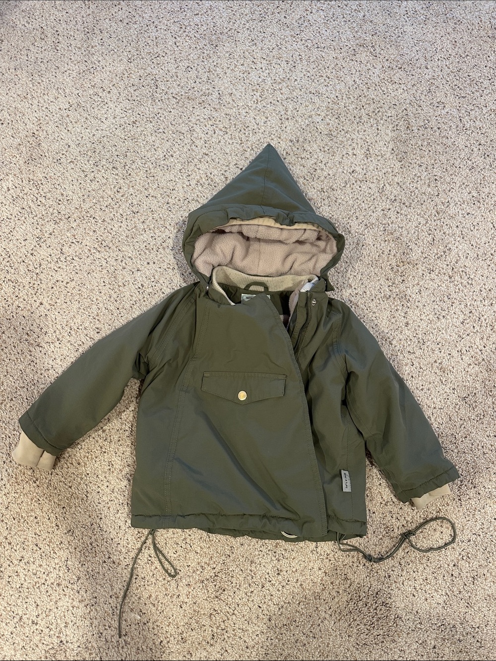 MINI A TURE MATWANG Fleece Lined Winter Jacket - Vert